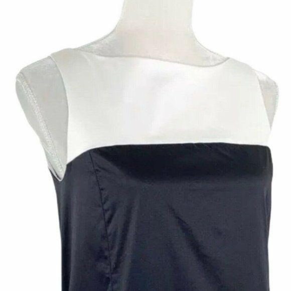 Kate Spade Black White Color Block Shift Dress - Picture 5 of 11